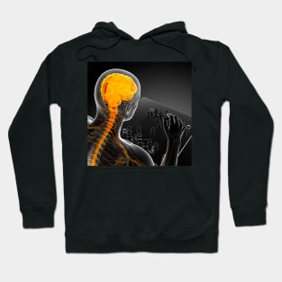 Chess player, artwork (F008/2350) Hoodie